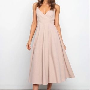 NWT Petal and Pup blush “Rayna” dress, size 10.